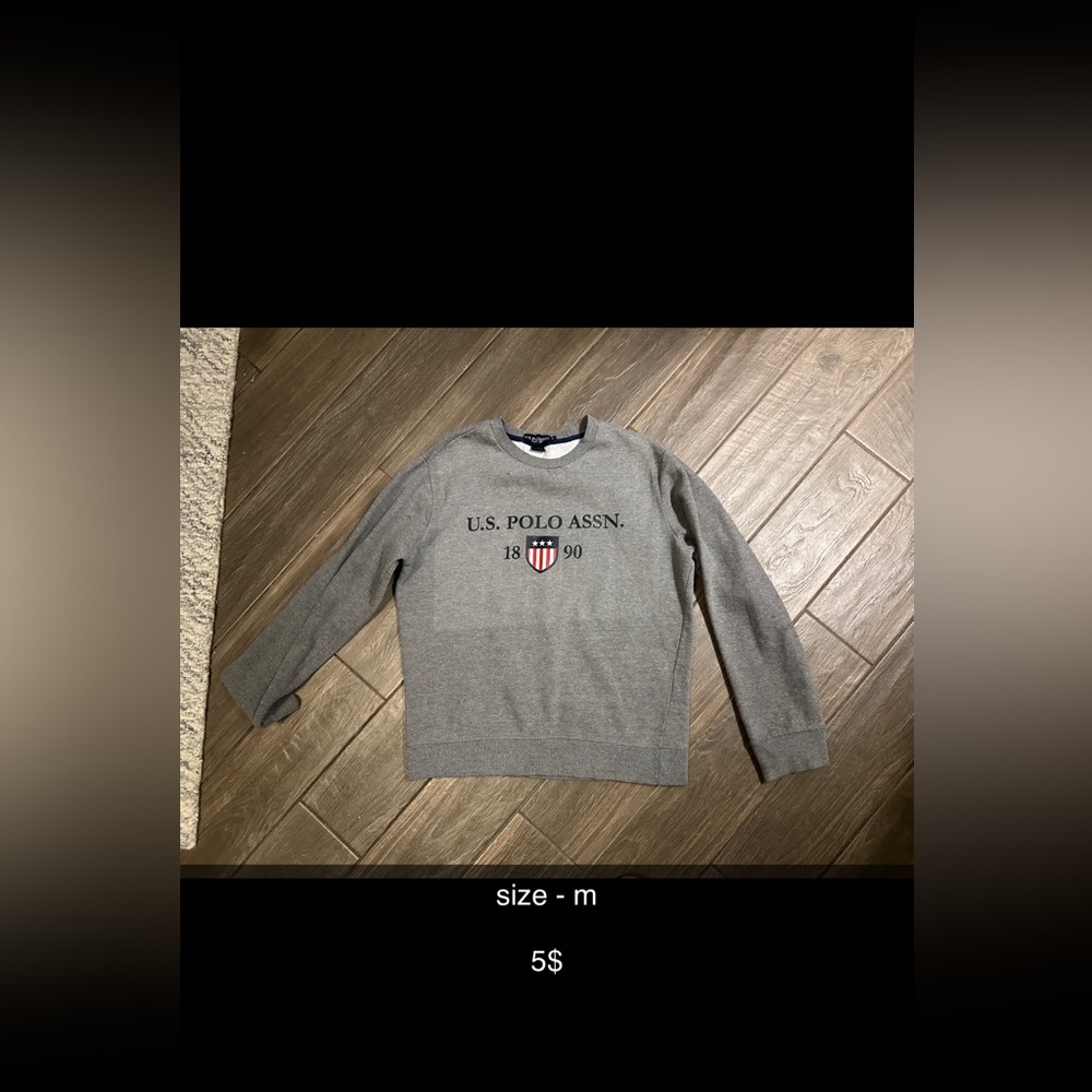 us polo sweatshirt